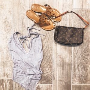 American Eagle Purple Bodysuit